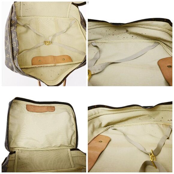 LOUIS VUITTON Sirius 45 Travel Hand Bag Monogram Leather Brown - Picture 15 of 15